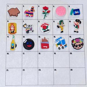 NWT Mexican Croc Charms